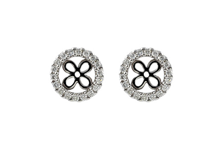 B233-40566: EARRING JACKETS .30 TW (FOR 1.50-2.00 CT TW STUDS)