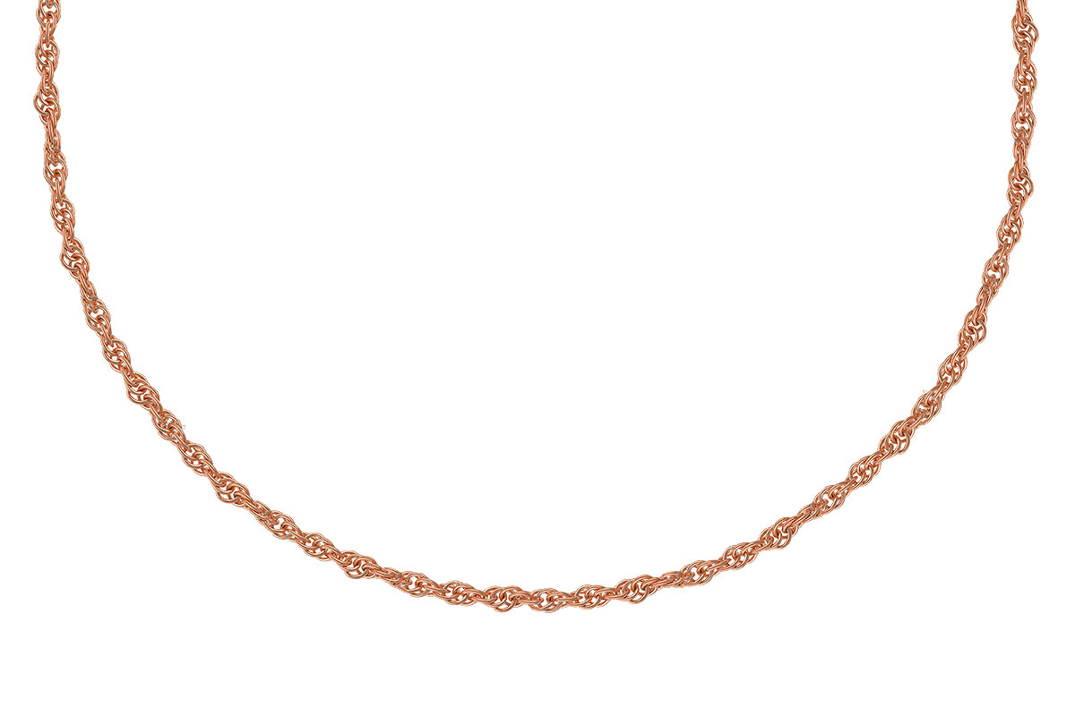 B319-78811: ROPE CHAIN (8IN, 1.5MM, 14KT, LOBSTER CLASP)