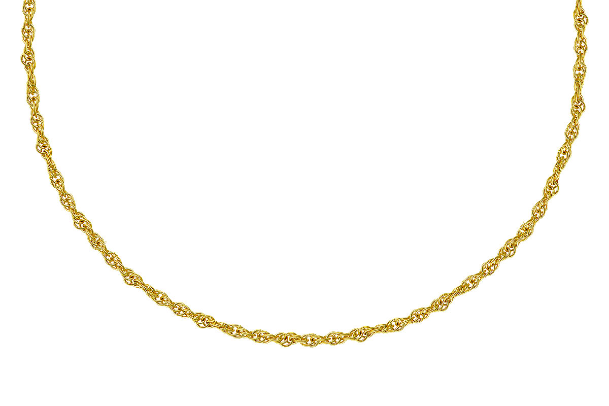 B319-78811: ROPE CHAIN (8IN, 1.5MM, 14KT, LOBSTER CLASP)