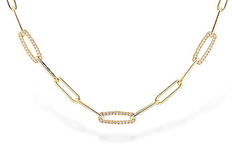 C319-73357: NECKLACE .75 TW (17 INCHES)