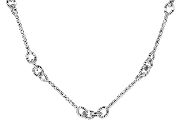 C320-64193: TWIST CHAIN (16IN, 0.8MM, 14KT, LOBSTER CLASP)