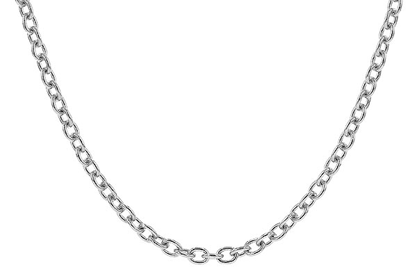 H319-79665: CABLE CHAIN (20IN, 1.3MM, 14KT, LOBSTER CLASP)