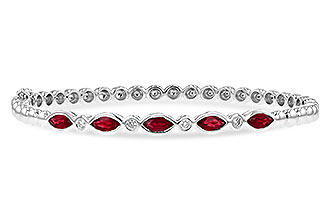 A236-16957: BANGLE 1.50 RUBY 1.63 TGW