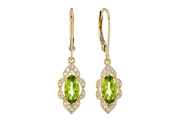 B318-88793: EARR 1.25 PERIDOT 1.40 TGW