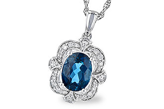 G318-88756: NECK 1.35 LONDON BLUE TOPAZ 1.50 TGW
