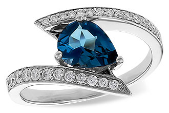 G320-65120: LDS RG 1.04 LONDON BLUE TOPAZ 1.28 TGW (8x6MM)