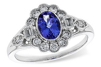 G320-65147: LDS RG .80 TANZANITE 1.20 TGW (7x5MM OV)